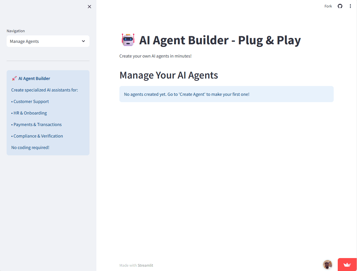 AI Agent Builder