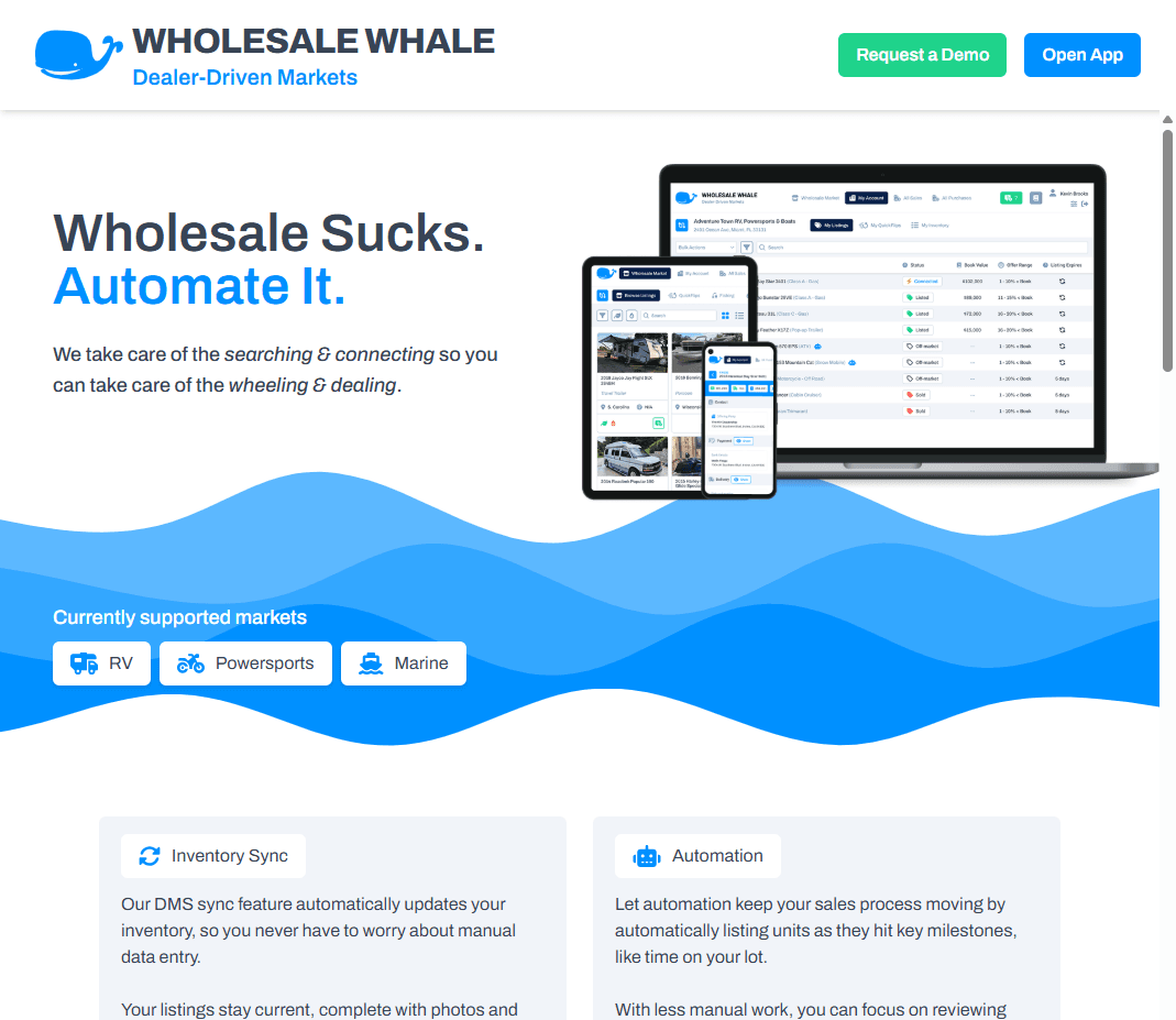 Wholesale Whale